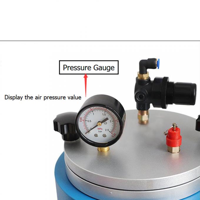 Wtryskiwacz wosku 5,5LB do biżuterii 500 W Sterowanie ręczne 3