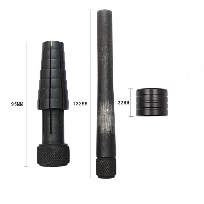 Dwuogłowy plastikowy i gumowy młot metalowy dla jubilerów 4